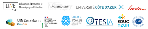 Partenaires, dont EducAzur, de la WebConférence Enjeux éducatifs et IA - 19 janvier 2022