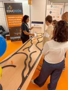 Démonstration sur le stand Terra Numerica et EducAzur