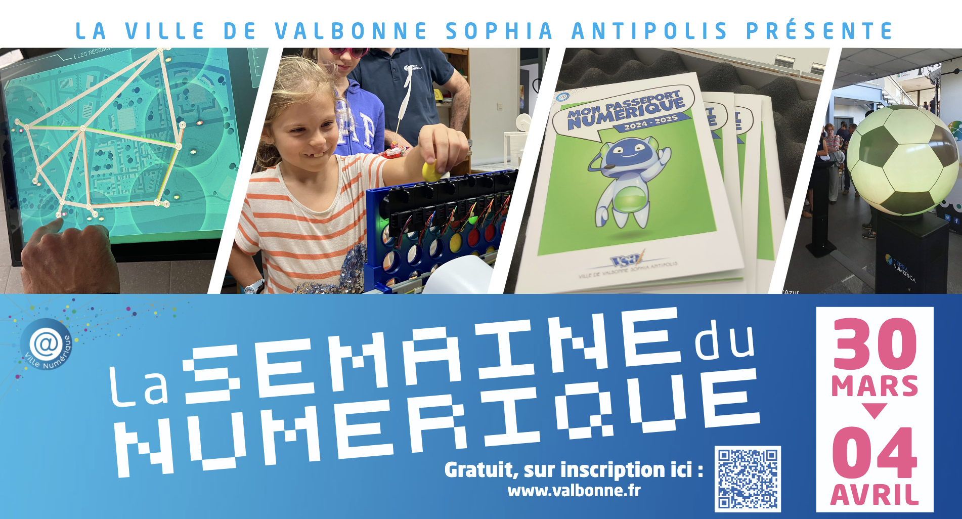 La semaine du numérique 2026, par la ville de Valbonne Sophia Antipolis