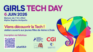 Girls Tech Day - 6 juin 2026 Ateliers ouverts aux filles de 4ème à 2nde